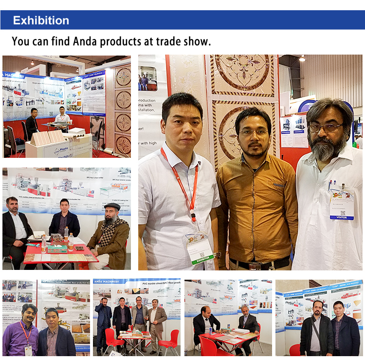 PVC window and door profile extrusion machine