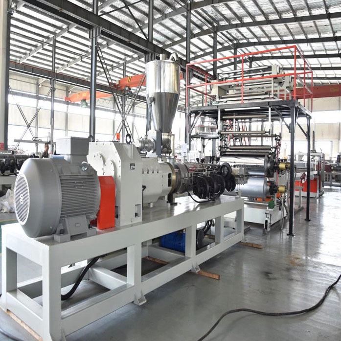 Ligne de production de sol SPC