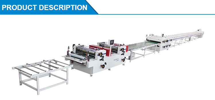 High glossy double color PVC ceiling panel printing and UV coating machine