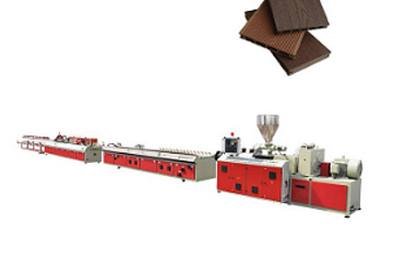 Machine de platelage WPC