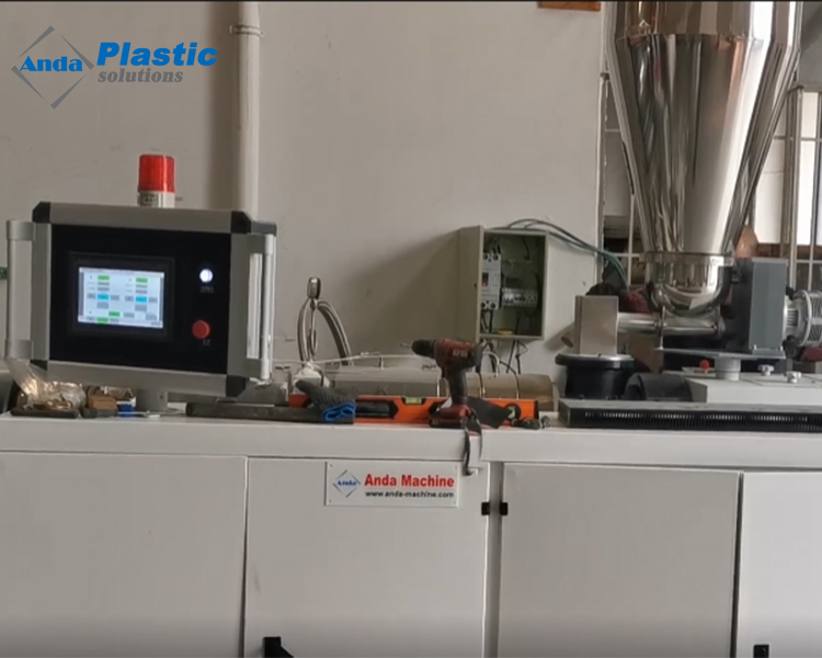 PVC Carbon Crystal Plate Extrusion Line Making Machine