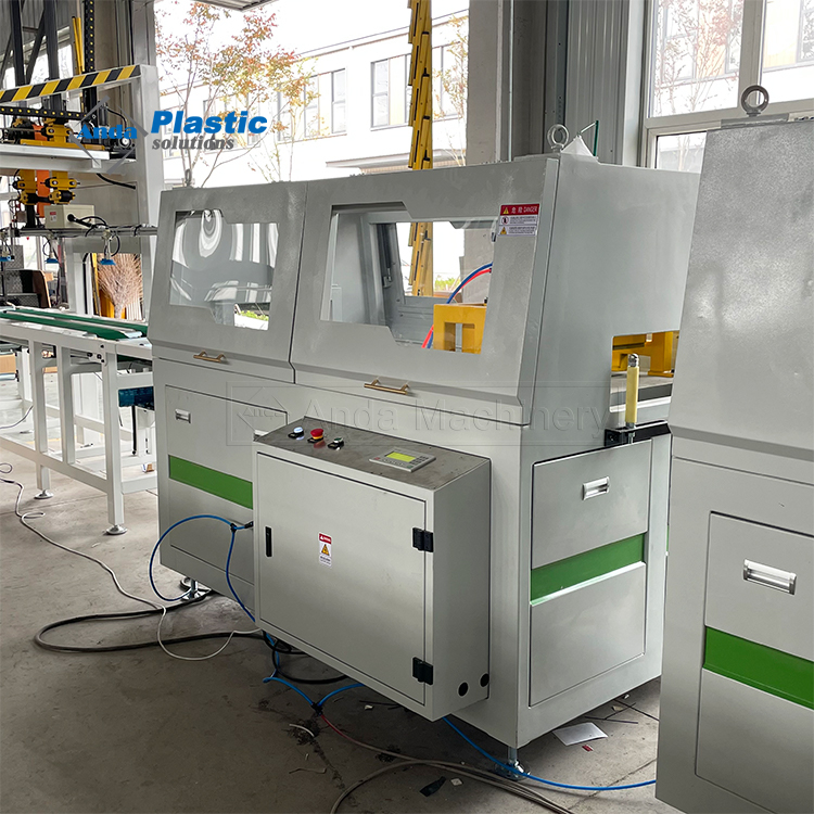 High Speed 65/138 Conical Twin Screw PVC Ceiling Wall Panel Making Manufacturing Machine Extruder Line